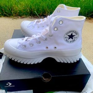 Converse All Star 2.0 White Lugged Shoes